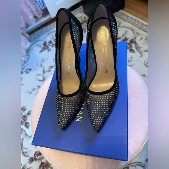 Black sparkly pumps - Picture 2 of 7